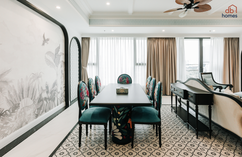 Màu sắc phòng ngủ hợp mệnh Mộc