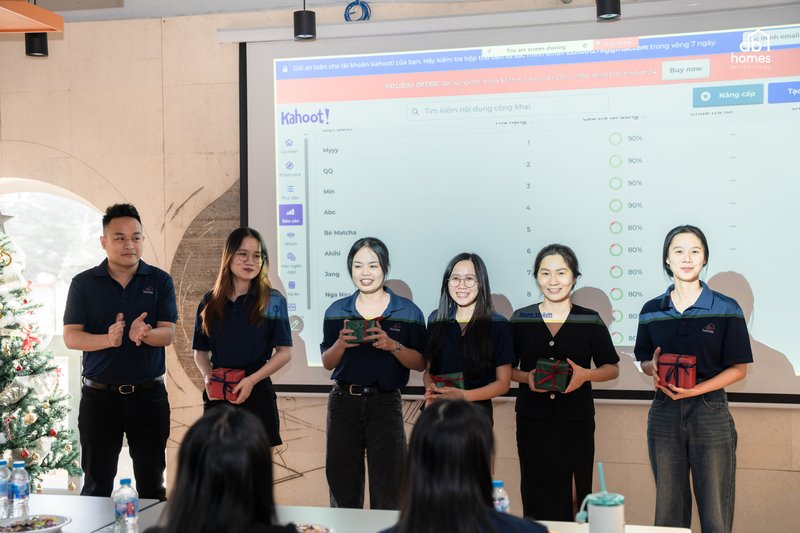 Hoạt động tương tác và minigame tại chương trình