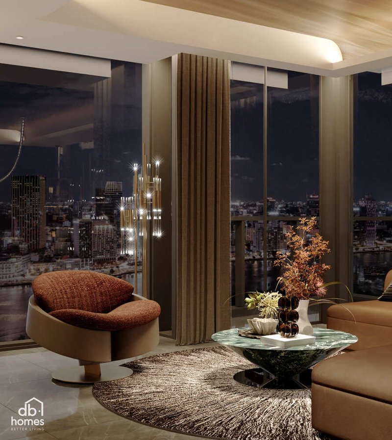 Nội thất của căn hộ The Opera Metropole có thiết kế sang trọng, với những đường nét tao nhã, tinh tế.