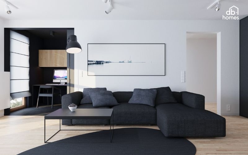 Phong cách thiết kế nội thất Minimalism tập trung vào sự tối giản, loại bỏ chi tiết thừa, sử dụng màu sắc trung tính và vật liệu đơn giản