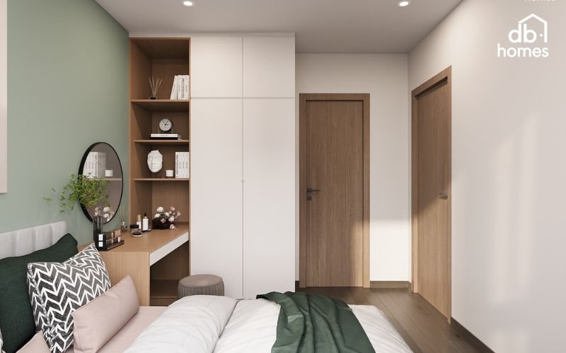 Màu sắc phòng ngủ hợp mệnh Mộc