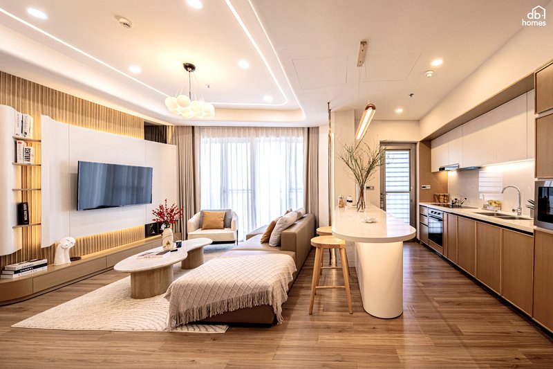 Thiết kế nội thất phong cách Japandi mang tới không gian vừa tối giản, tinh tế, vừa gần gũi thoải mái