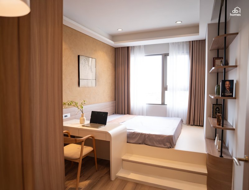 Thiết kế nội thất phòng ngủ theo phong cách Wabi Sabi