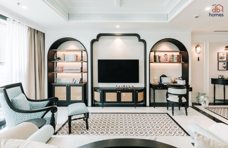 Dự án THE INDOCHINE CHARM APARTMENT | THỦ THIÊM RIVER với diện tích 130m2 mang đậm hơi thở Đông Dương