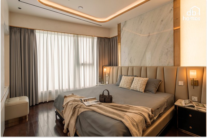 Phòng ngủ master nổi bật, rộng rãi