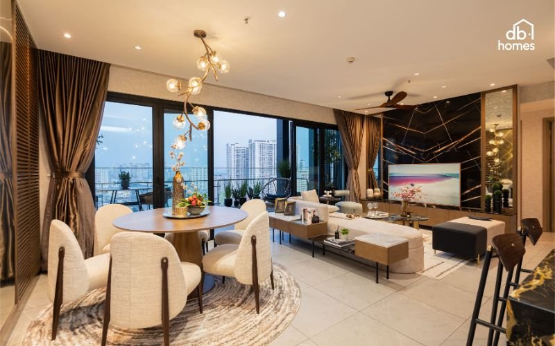 Thiết kế chung cư mang đến không gian sống rộng rãi, đẳng cấp và tiện nghi