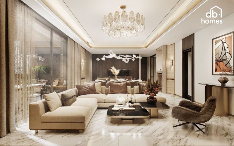 Tận dụng ánh sáng tự nhiên cũng đóng vai trò quan trọng trong việc mở rộng không gian