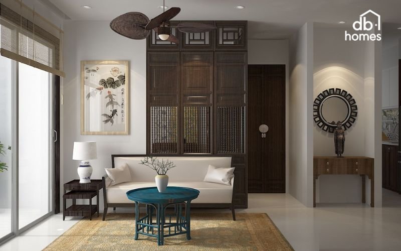 Phong cách Indochine là sự kết hợp hài hòa giữa nét truyền thống phương Đông và sự tinh tế của phương Tây