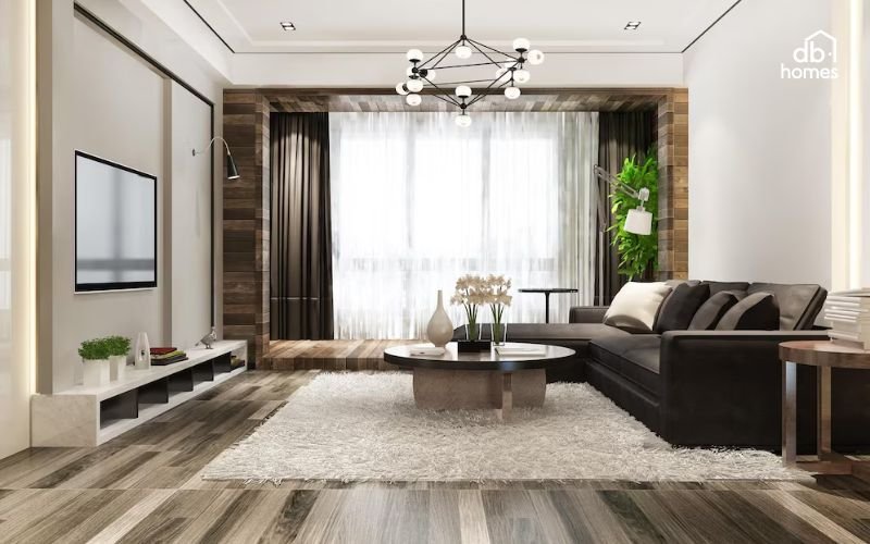 Thiết kế nội thất chung cư phong cách hiện đại 120m² theo phong cách hiện đại là lựa chọn lý tưởng cho những gia đình trẻ