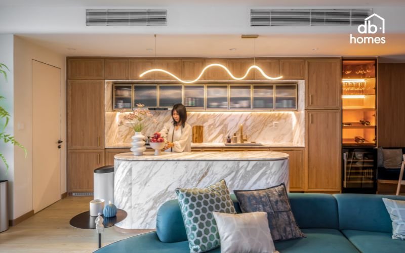 Xu hướng thiết kế nội thất phòng bếp hiện nay hướng đến sự tiện nghi, đề cao tính thẩm mỹ và tối ưu không gian