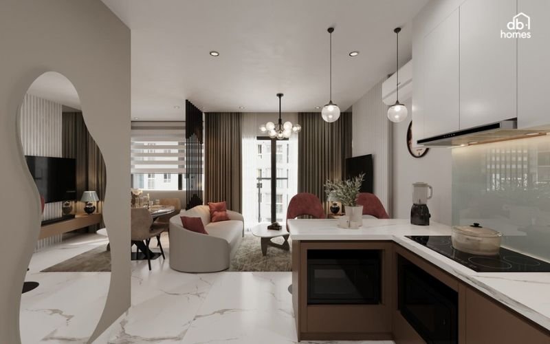 Màu sắc có ảnh hưởng trực tiếp đến không gian sống và tài lộc của gia đình