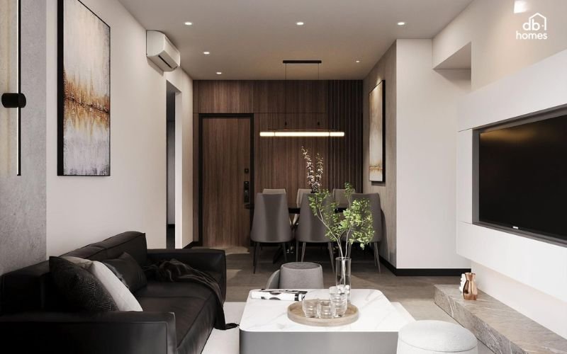 Trong phòng khách, chỉ nên có một bộ bàn ghế, tránh đặt quá nhiều bộ để giữ sự hòa thuận và cân bằng trong gia đình