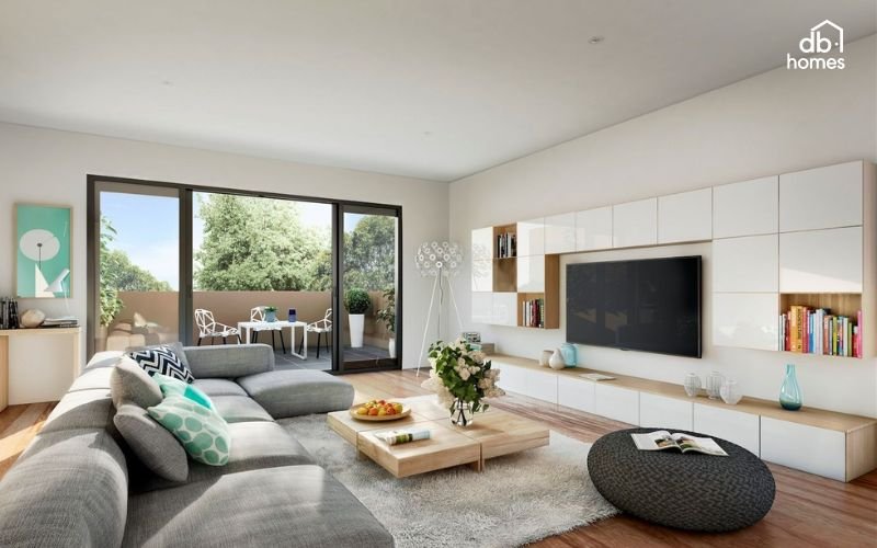 Tận dụng ánh sáng tự nhiên với kiểu dáng thiết kế nội thất tiết kiệm không gian