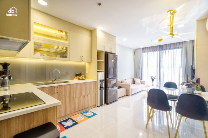 Phong cách tối giản trong thiết kế nội thất phòng bếp hiện đại mang đến sự gọn gàng và tinh tế cho không gian bếp