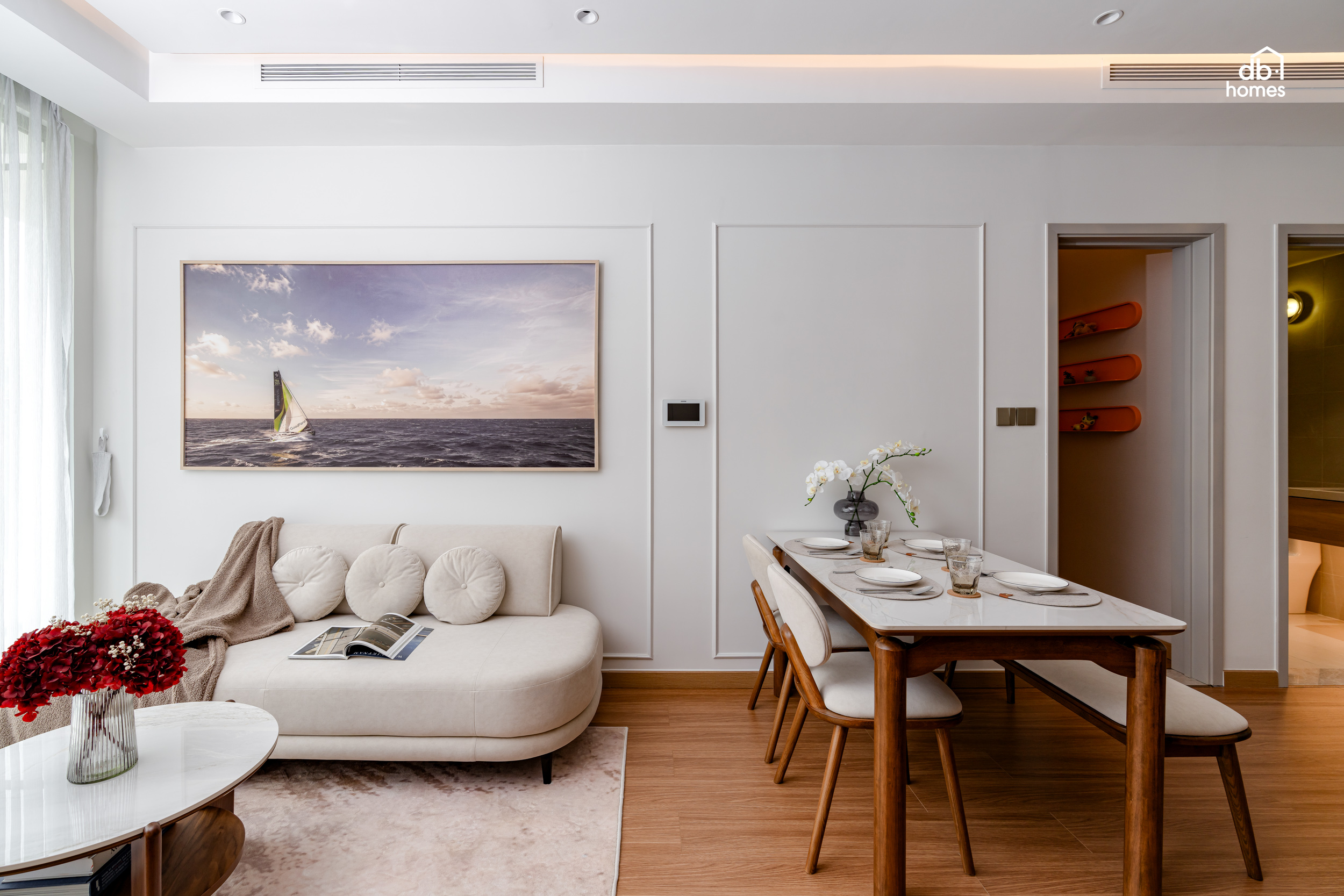 2 nhà mẫu tại Lavila do DBHomes thiết kế và thi công nội thất