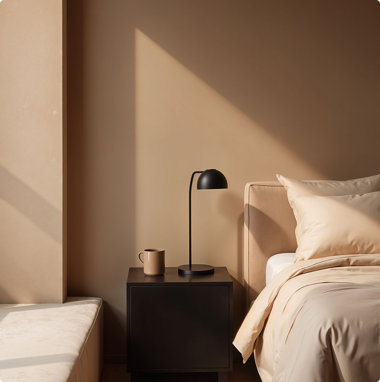 Phòng ngủ ấm áp