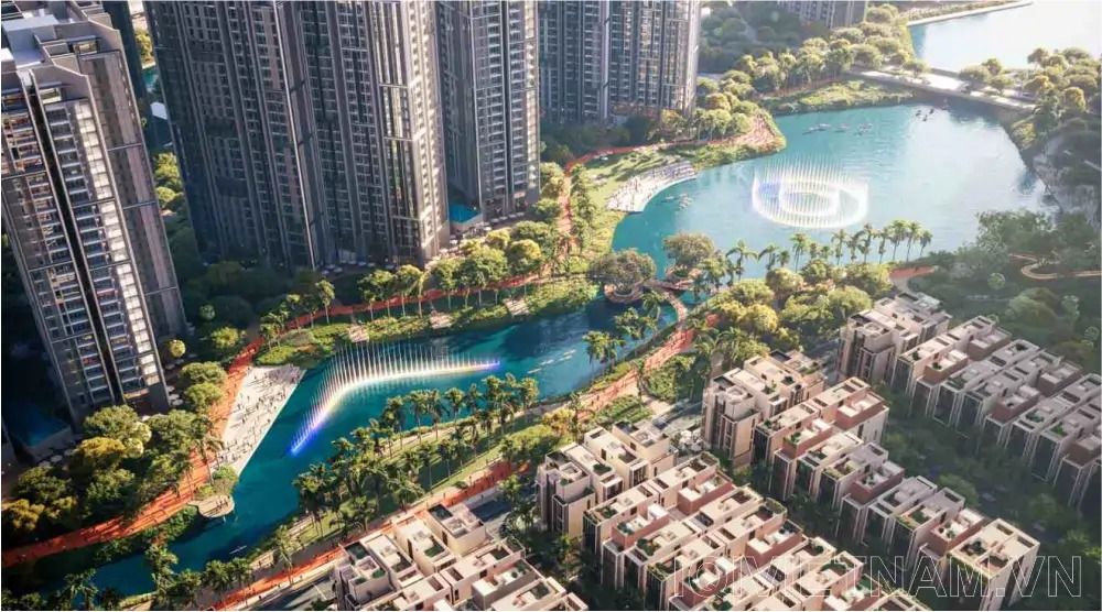 Thiết kế nội thất nhà phố The Global City