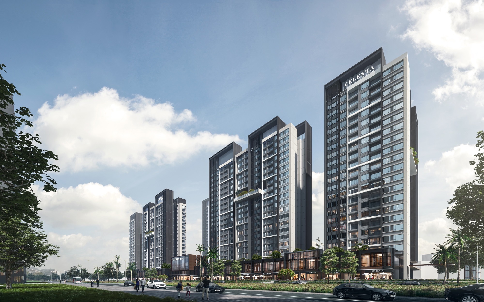 Gợi ý giải pháp hoàn thiện nội thất căn hộ Celesta Rise – Nhà Bè