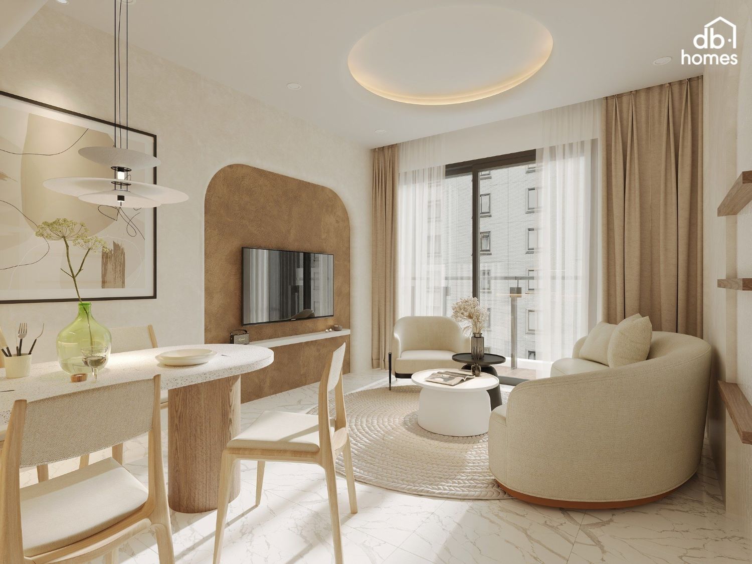 Gợi ý lựa chọn vật liệu trong thiết kế thi công nội thất căn hộ