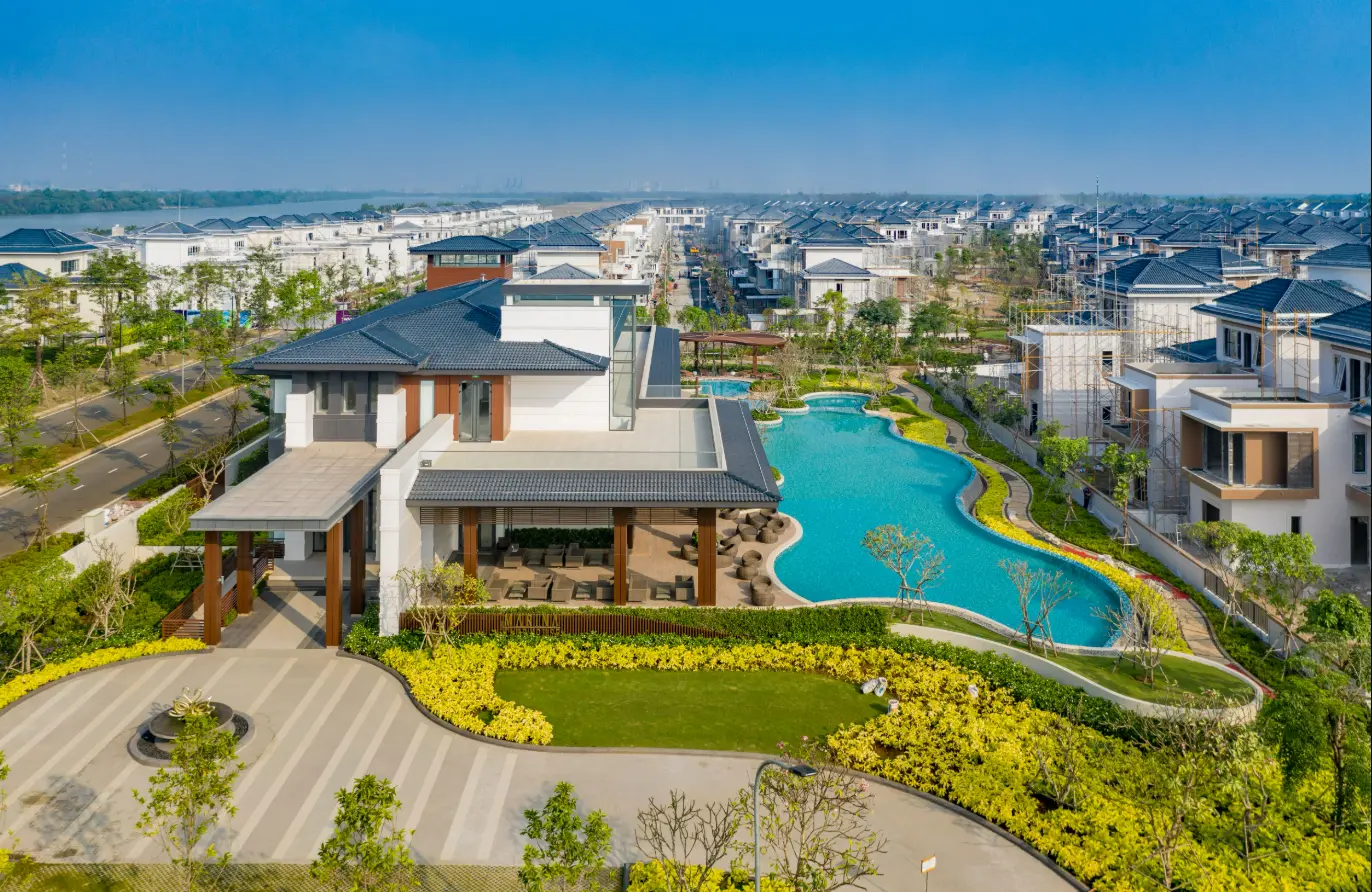Thiết kế nội thất biệt thự song lập SwanBay