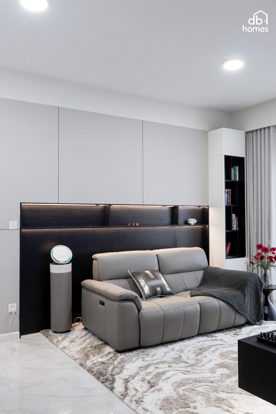 Thiết kế nội thất căn hộ 1 phòng ngủ với phong cách hiện đại